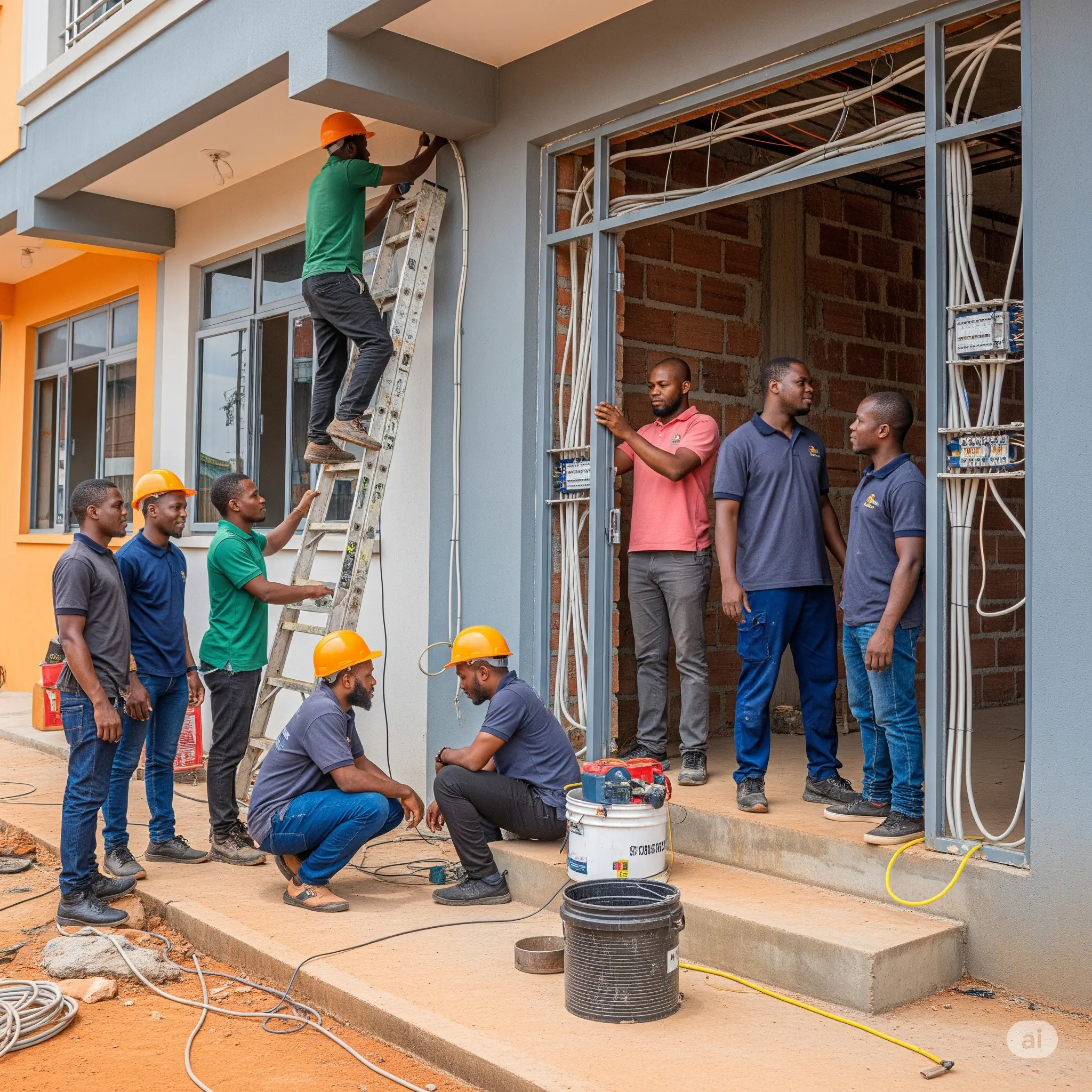 New Commercial Building Wiring